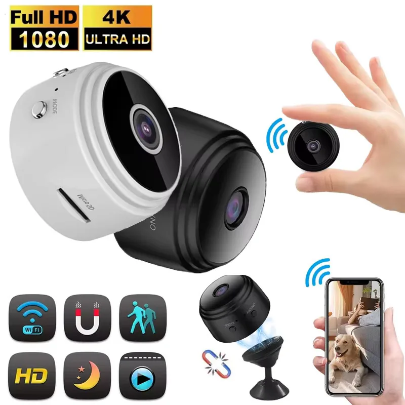 Home Security Tips - 미니 와이파이 원격 무선 적외선 카메라,