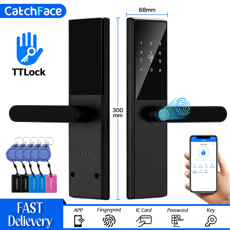 Home Security Essential - 블루투스 지문 도어 잠금 장치 TTLock