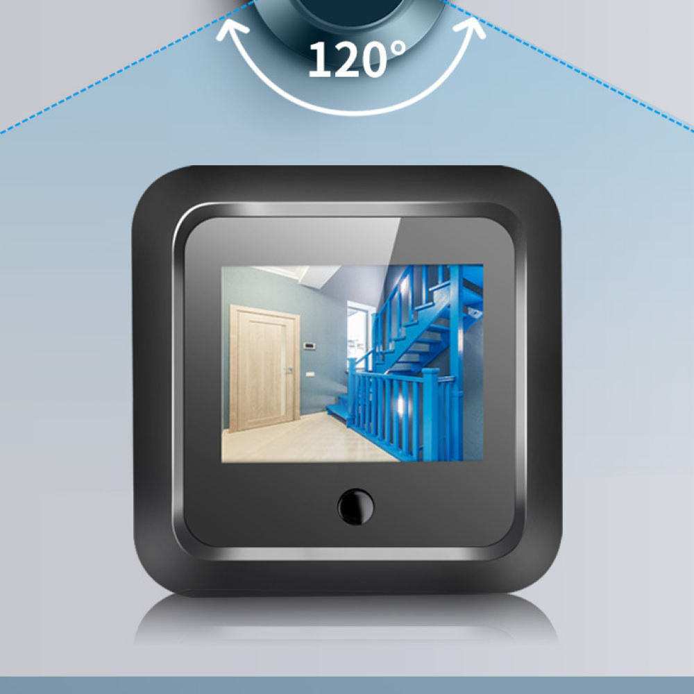 Home Security Doorbell Camera - 비주얼 도어벨 보안 카메라, 2.4인치 화면,