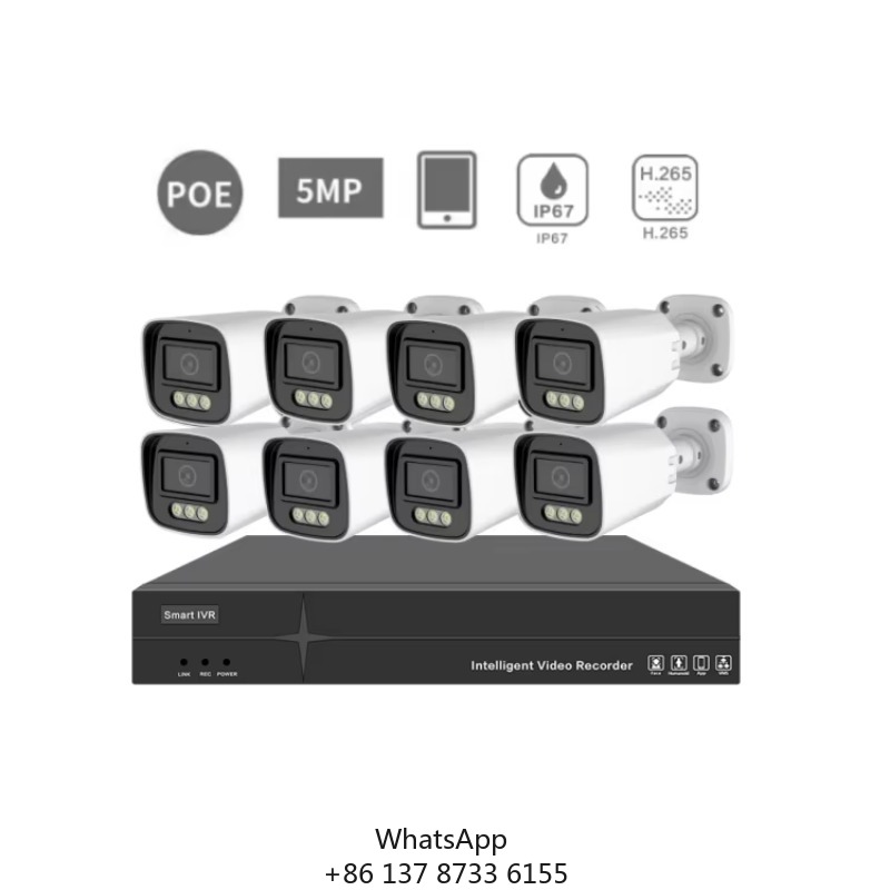 Home Security Camera System - 5MP 4채널/8채널 가정용 CCTV 보안 시스템