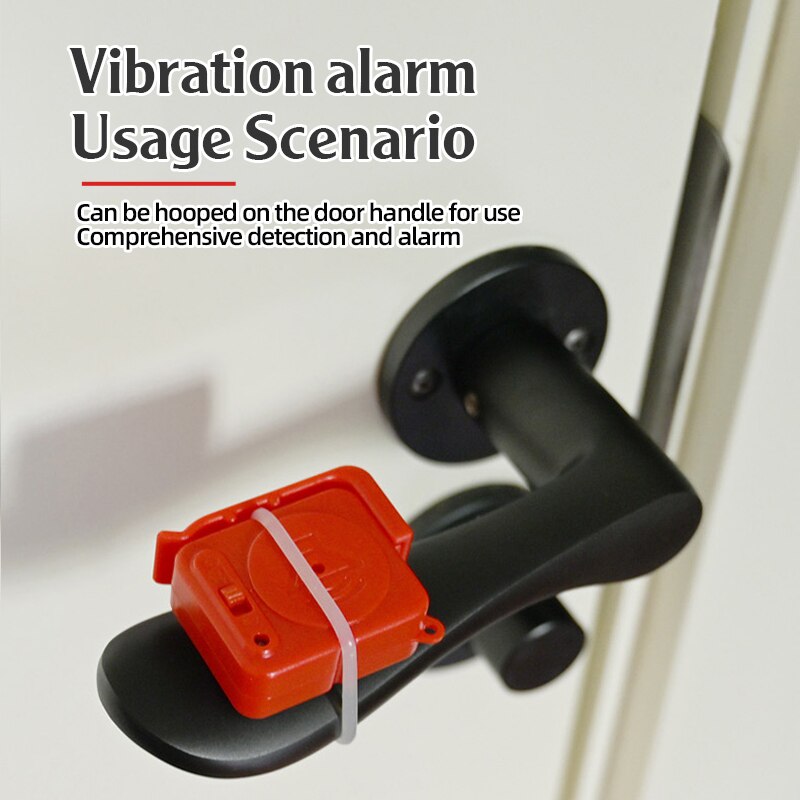 Home Security With Alarm - KERUI 무선 진동 경보 센서 120dB