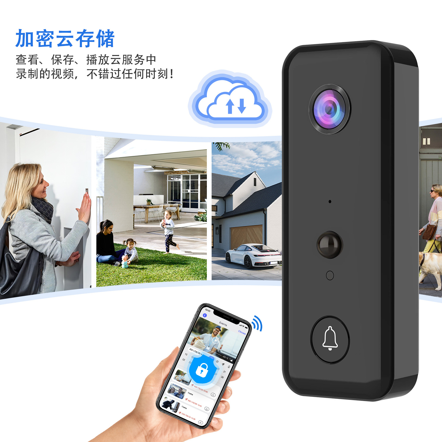 720P Aiwit APP 클라우드 스토리지 WIFI  - Peephole Camera Viewer 리뷰 및 가격