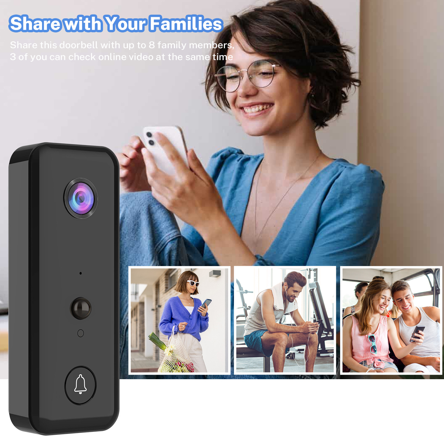 720P Aiwit APP 클라우드 스토리지 WIFI  - Peephole Camera Viewer 리뷰 및 가격