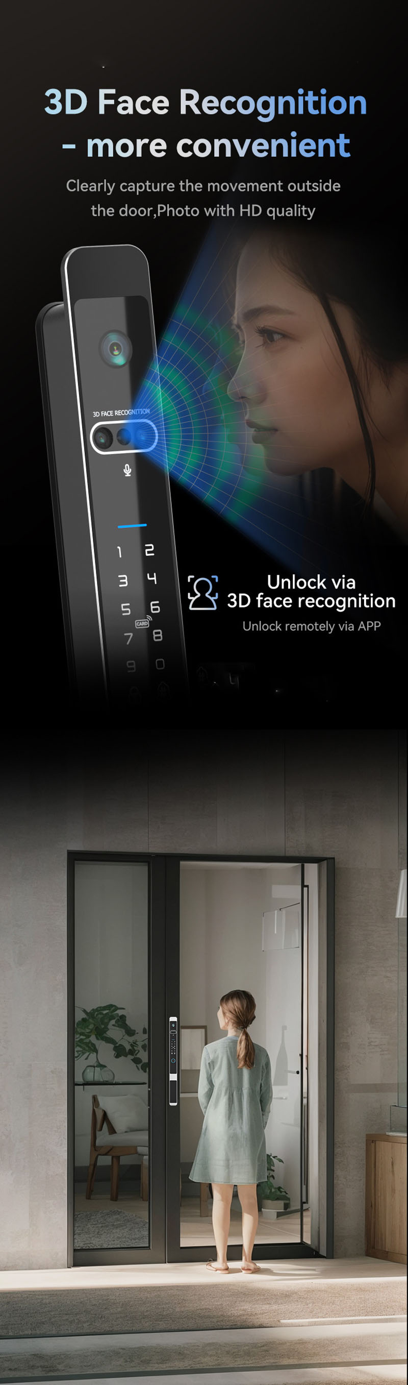 카메라 비디오 인터콤 방수 IP65 자동 슬림 스마트  - Peephole Camera Viewer 리뷰 및 가격