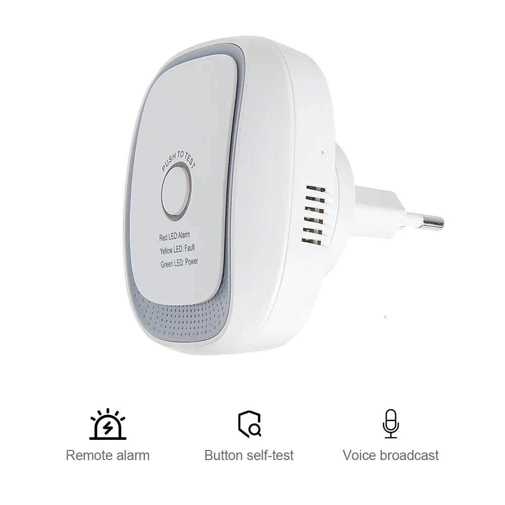HEIMAN Zigbee Tuya 가연성 가스 센서 천 - Home Security With Alarm 리뷰 및 가격