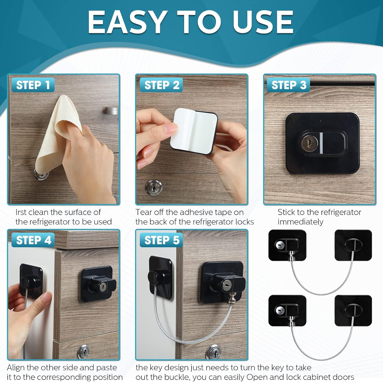 아기 안전 잠금 장치, 가정 보안 보호 창문 문짝 잠금 - Home Security Essential 리뷰 및 가격