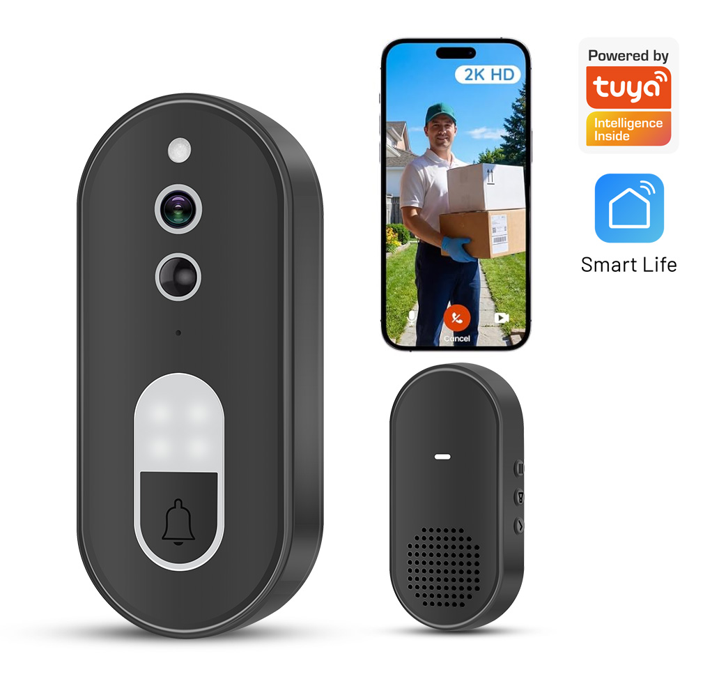 Tuya 1080P HD 무선 WiFi 비디오 초인종  - Home Security Doorbell Camera 리뷰 및 가격