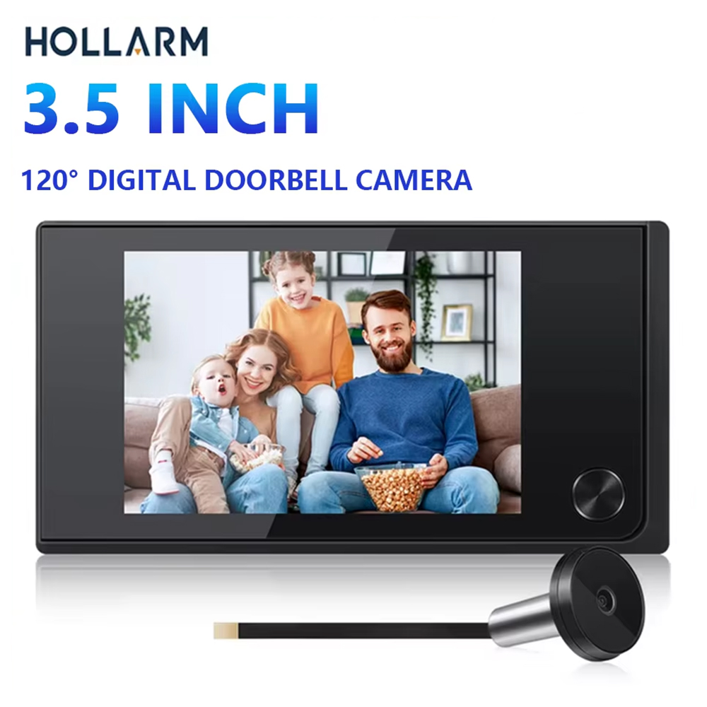 Hollarm 3.5 인치 무선 초인종 카메라 120  - Peephole Camera Viewer 리뷰 및 가격