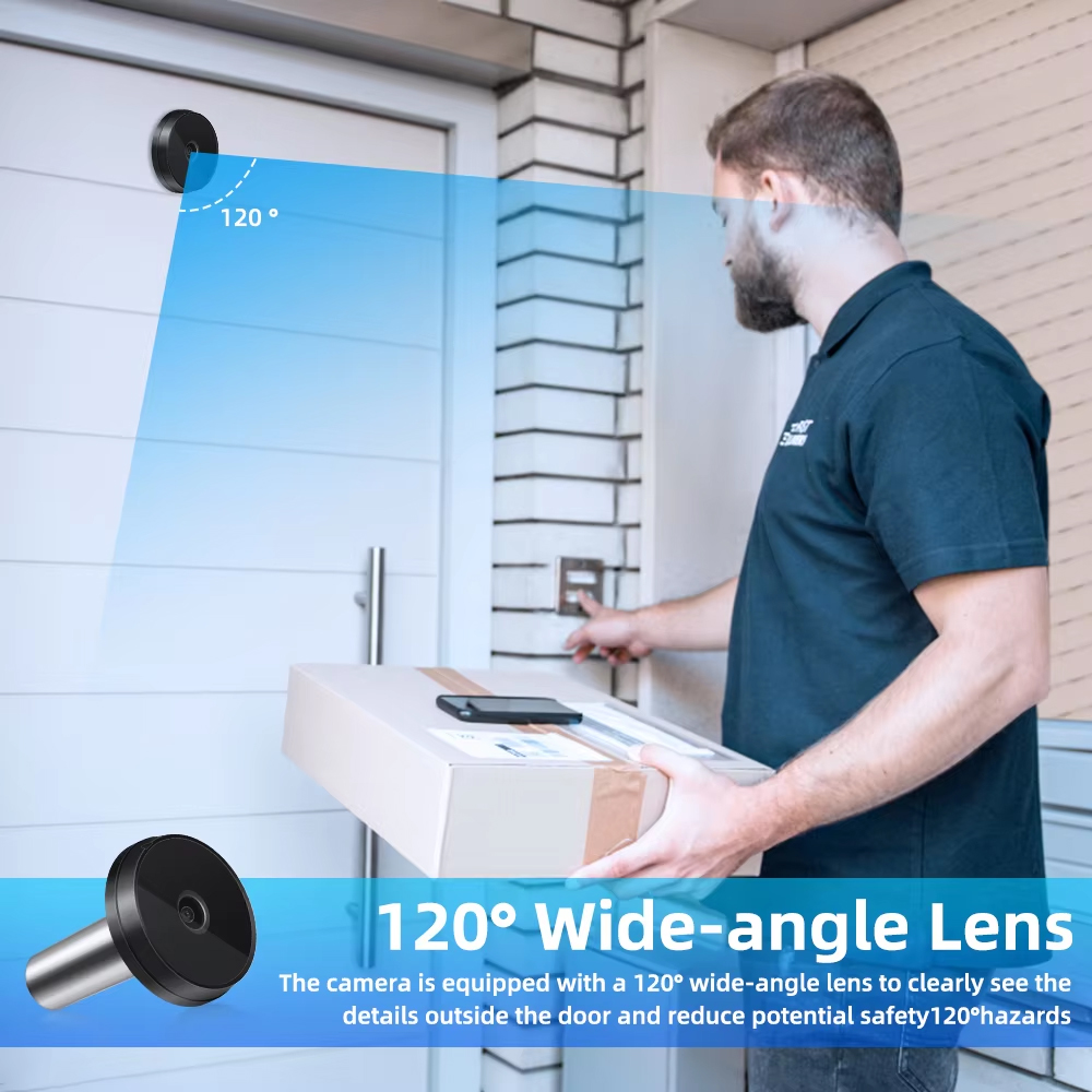 Hollarm 3.5 인치 무선 초인종 카메라 120  - Peephole Camera Viewer 리뷰 및 가격