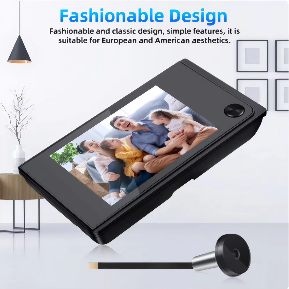 Hollarm 3.5 인치 무선 초인종 카메라 120  - Peephole Camera Viewer 리뷰 및 가격