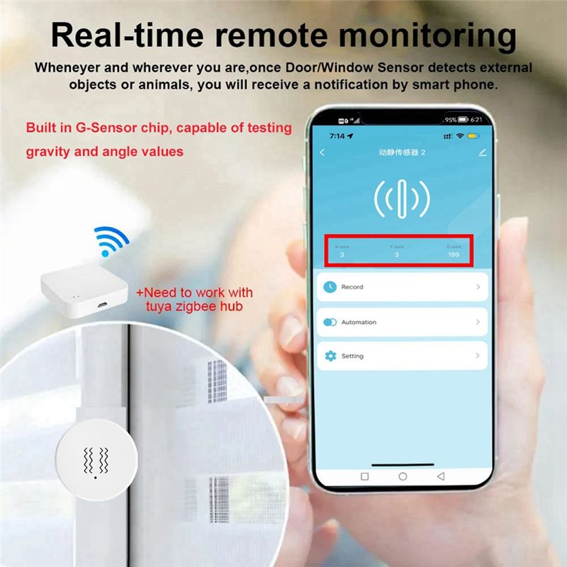 【NEW A09R!】 투야 지그비 스마트 진동 센서 홈 - Home Security With Alarm 리뷰 및 가격