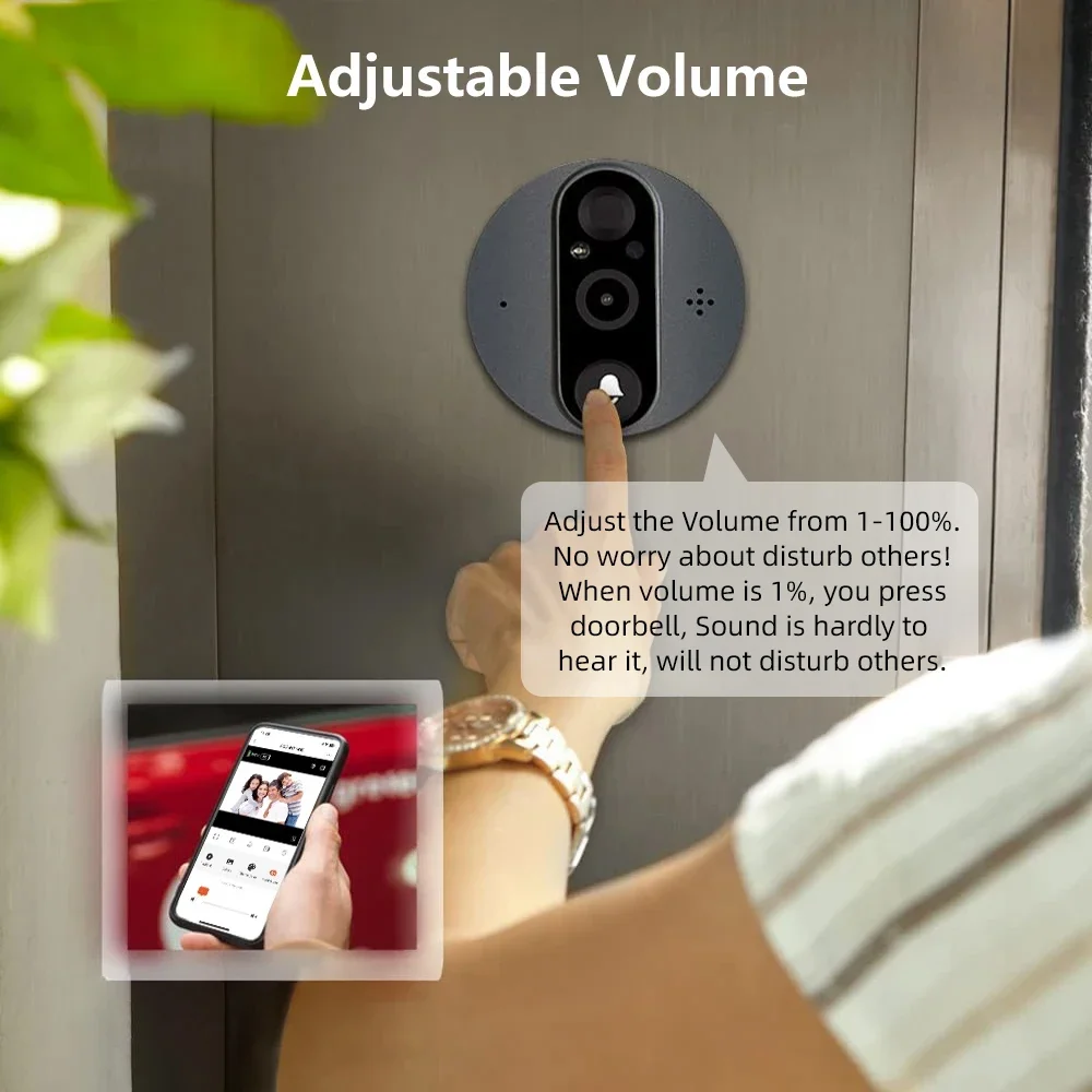 5MP 투야 스마트 라이프 WiFi 비디오 초인종 카메 - Home Security Doorbell Camera 리뷰 및 가격