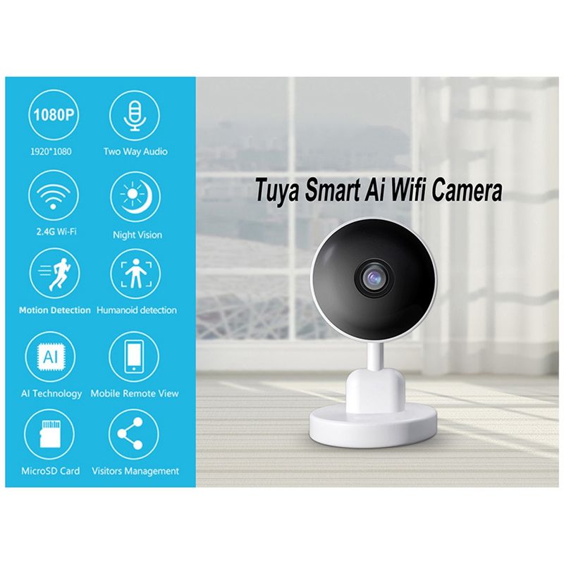 필수 실내 와이파이 투야 카메라, 베이비 모니터, 스마 - Home Security Essential 리뷰 및 가격