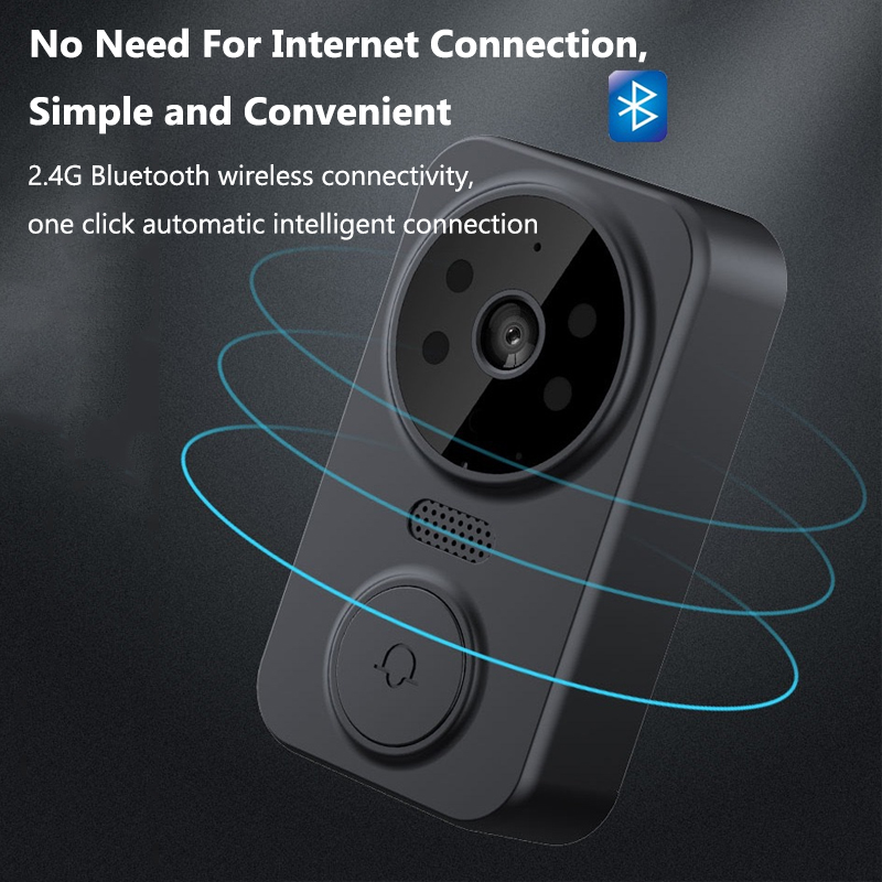 4.3인치 WiFi 무선 비디오 초인종 양방향 비디오  - Home Security Doorbell Camera 리뷰 및 가격