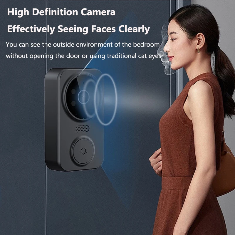 4.3인치 WiFi 무선 비디오 초인종 양방향 비디오  - Home Security Doorbell Camera 리뷰 및 가격