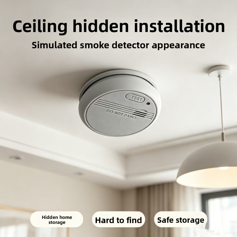 실물과 같은 연기 감지기 모양의 비밀 수납함 - 열쇠, - Home Security Essential 리뷰 및 가격