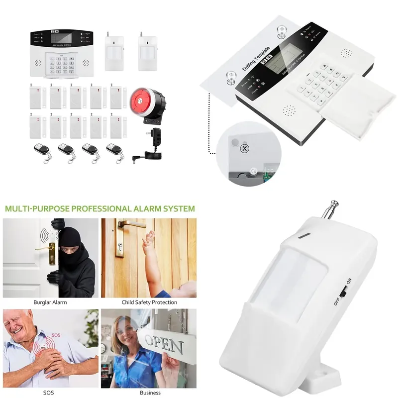 주택 도난 경보기 키트 자동 다이얼 120dB 사이렌  - Home Security With Alarm 리뷰 및 가격