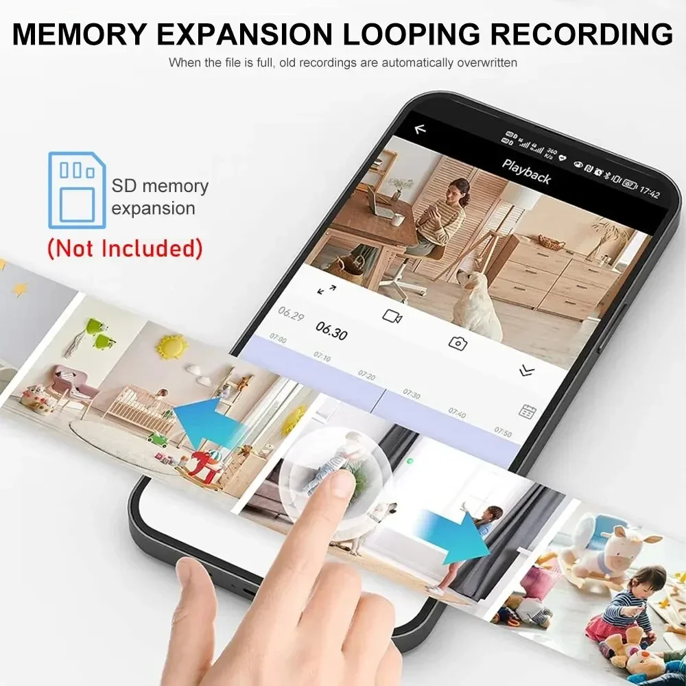 새로운 A9 카메라 와이파이 1080p HD 무선 보안 - Home Security Camera System 리뷰 및 가격