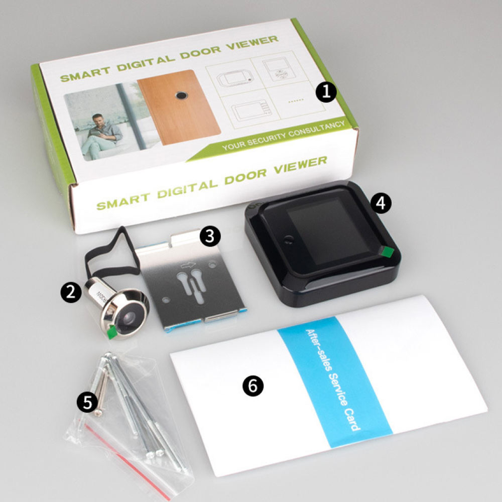 비주얼 도어벨 보안 카메라, 2.4인치 화면, 디지털  - Home Security Doorbell Camera 리뷰 및 가격