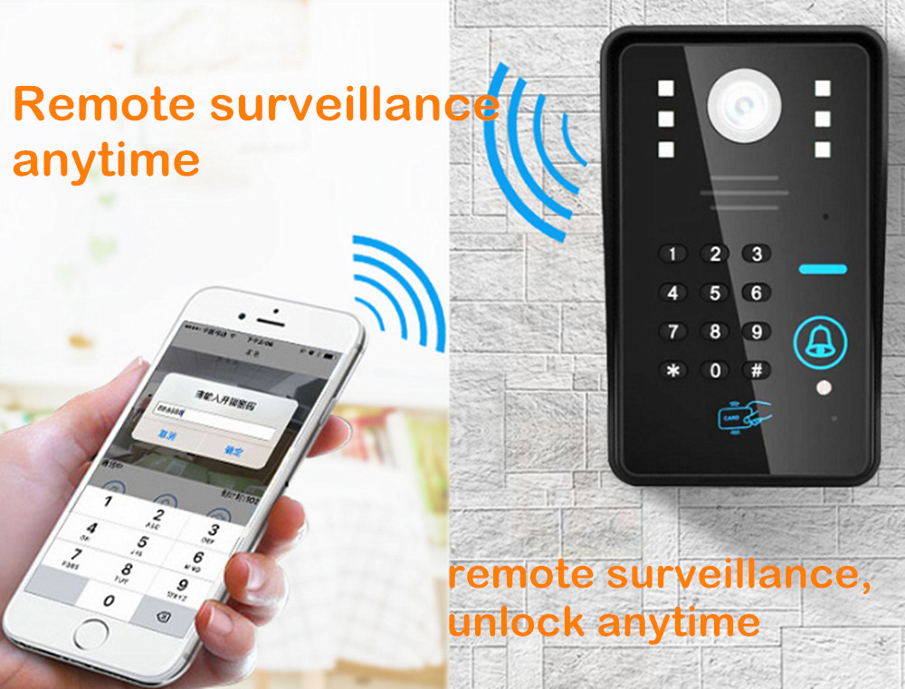 IP 와이파이 비디오 초인종 카메라 인터콤 시스템, 1 - Home Security Doorbell Camera 리뷰 및 가격