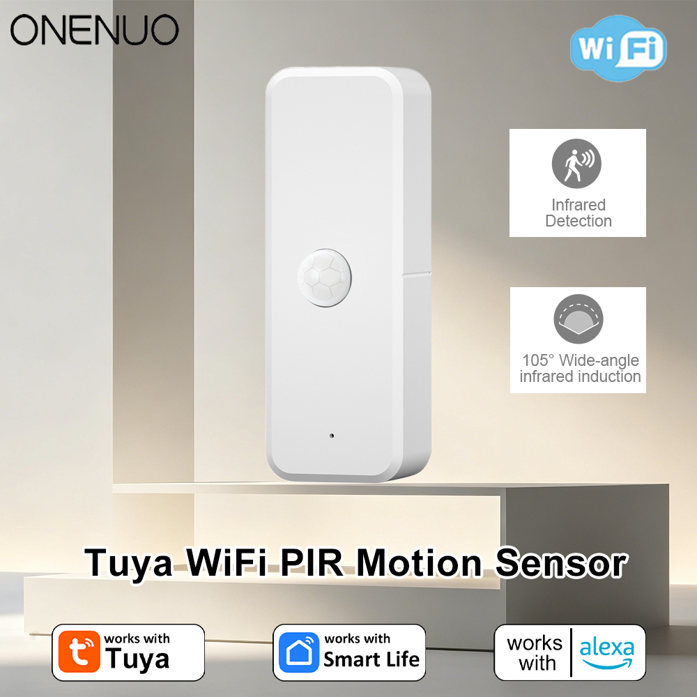 새로운 Tuya WiFi PIR 모션 감지기 인체 적외 - Home Security With Alarm 리뷰 및 가격