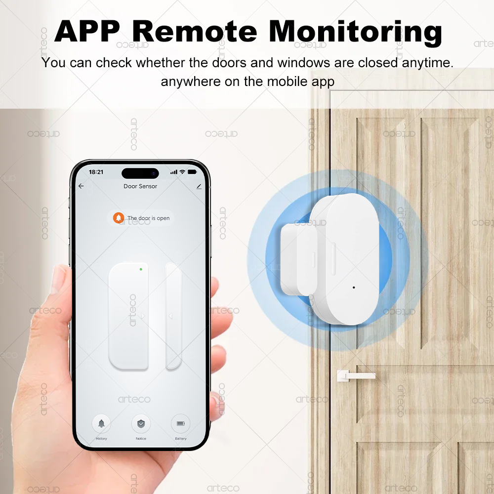 Tuya Zigbee 도어 윈도우 센서 알람 감지기 Z - Home Security With Alarm 리뷰 및 가격