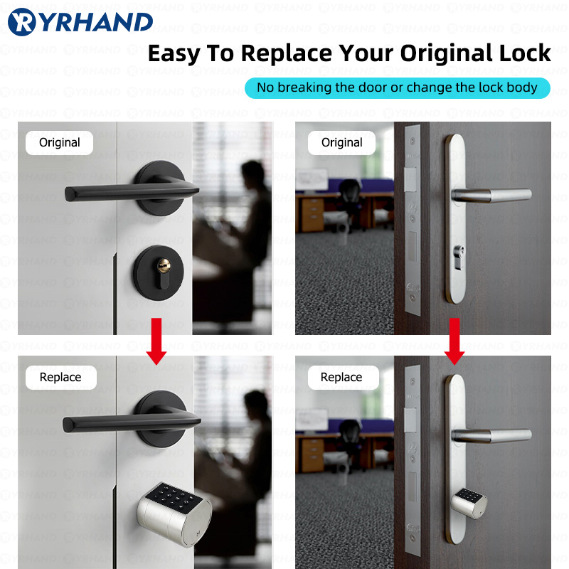 스마트 유로 원통형 도어락 ttlock 앱 키리스 보안 - Home Security Essential 리뷰 및 가격