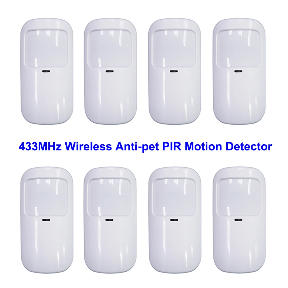 흰색 무선 적외선 감지기, PIR 모션 알람 센서, 스 - Home Security Essential 리뷰 및 가격