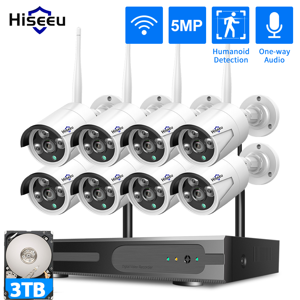 하이시루 3/5/8MP WiFi CCTV 카메라 보안  - Home Security Camera System 리뷰 및 가격