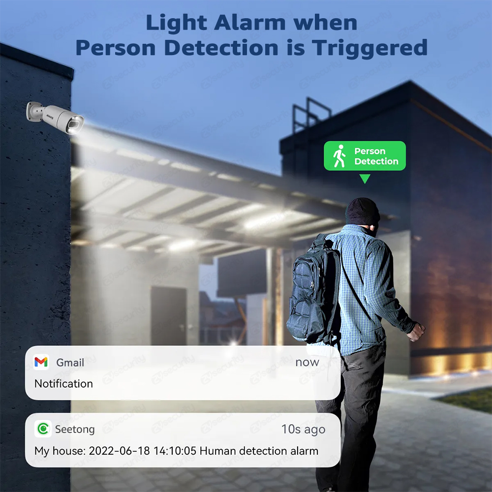 4K PoE 보안 카메라 시스템 4채널 PoE NVR  - Home Security Camera System 리뷰 및 가격