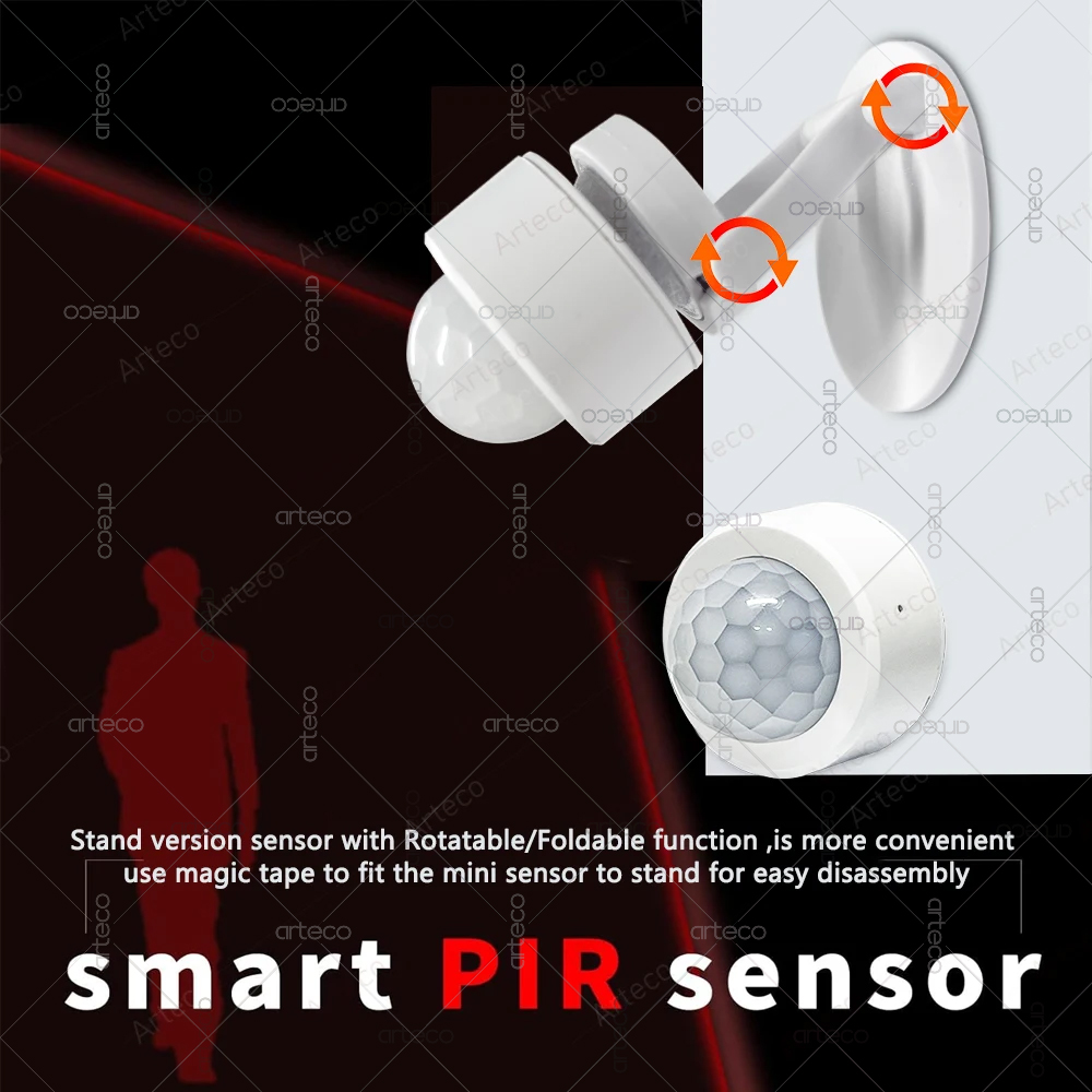 Zigbee 3.0 미니 PIR 모션 센서 인체 적외선 - Home Security With Alarm 리뷰 및 가격