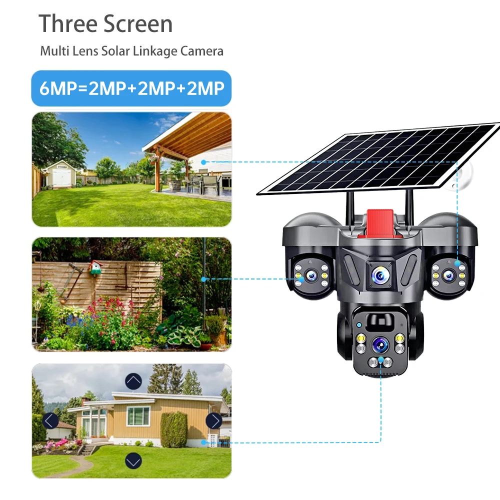 KERUI 야외 PTZ 6MP 4G SIM WIFI 태 - Home Security Tips 리뷰 및 가격