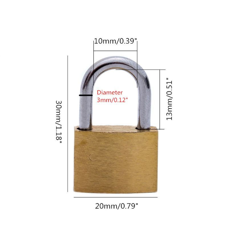 황동 자물쇠(열쇠 포함), 수하물/여행 가방/서랍/캐비 - Home Security Essential 리뷰 및 가격