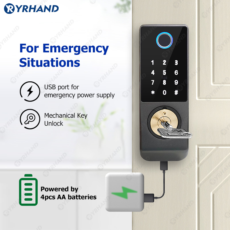 Tuya-스마트 잠금 방수 와이파이 이중 지문 스마트  - Home Security Essential 리뷰 및 가격